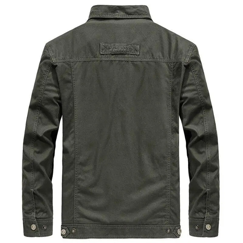 Military Trucker Jacket