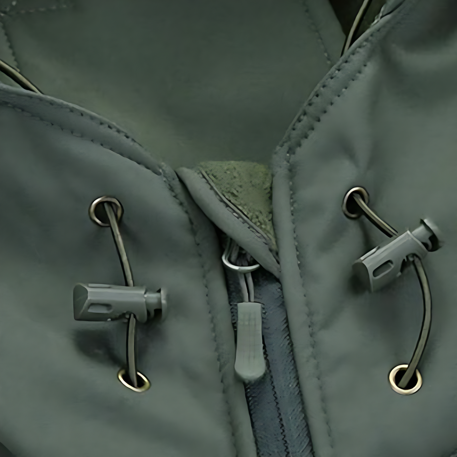 Military waterproof jacket with fleece lining