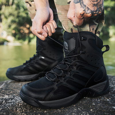 Modern mens tactical boots