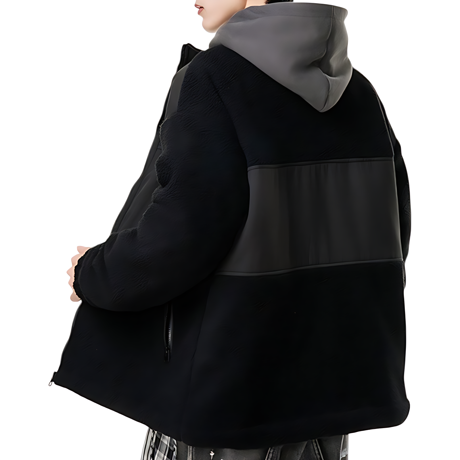 Outdoor camping fleece jumper