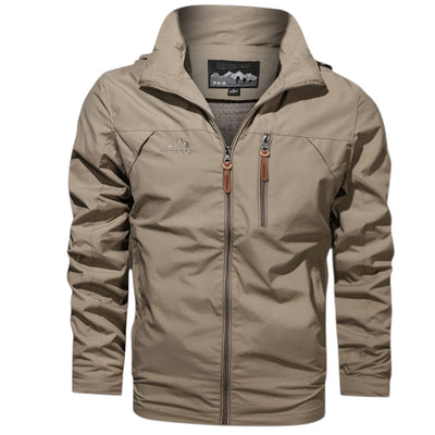 Outdoor military waterproof jacket