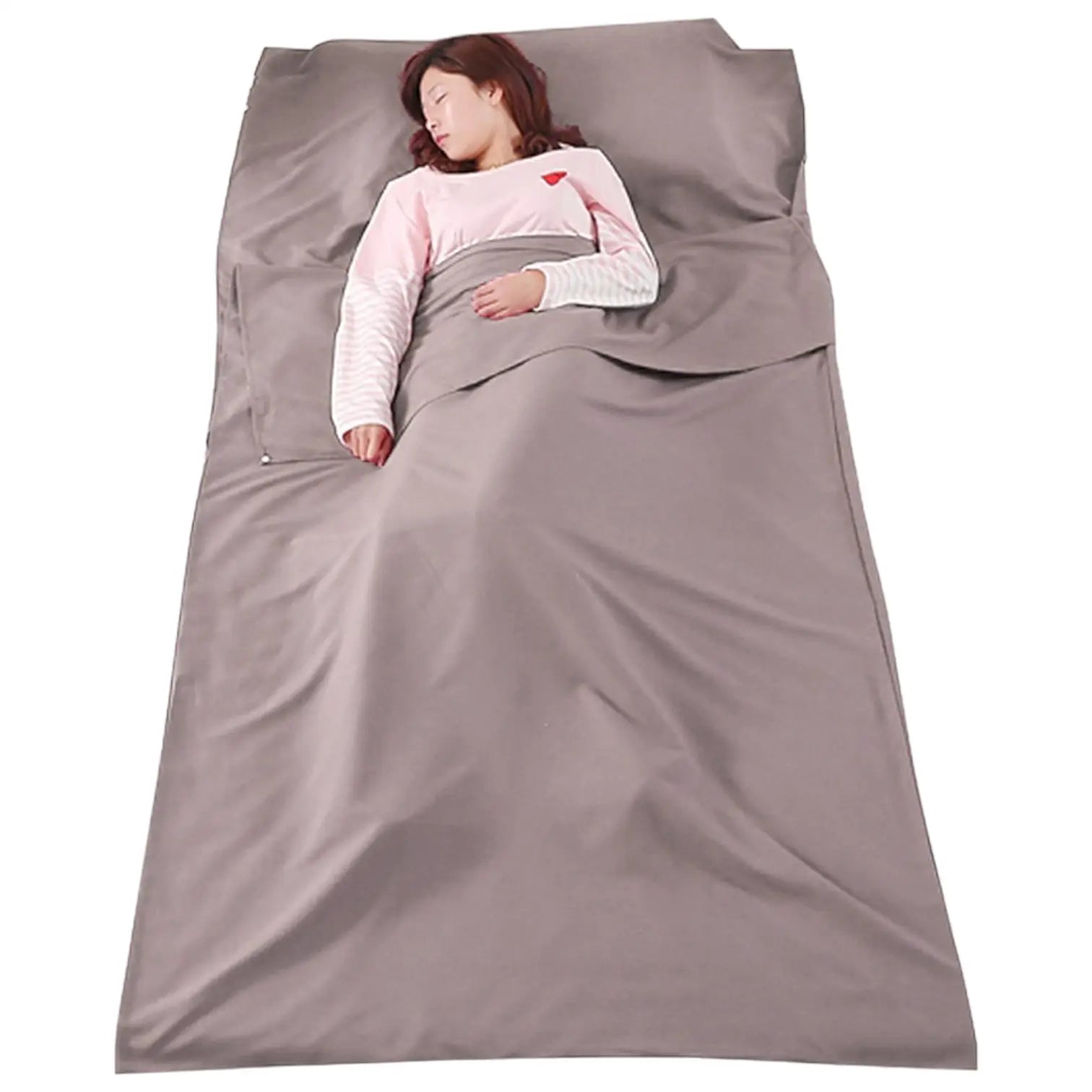 Outdoor sleeping bag liner