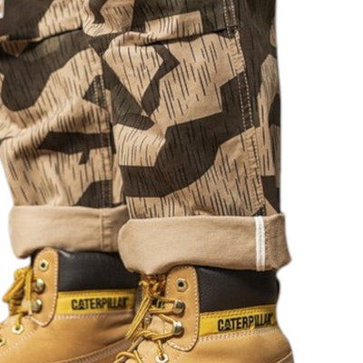 Oversized camo cargo pants military