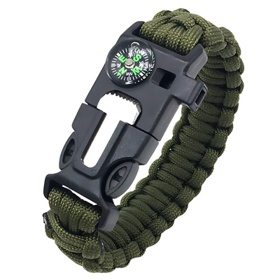 Paracord flint bracelet