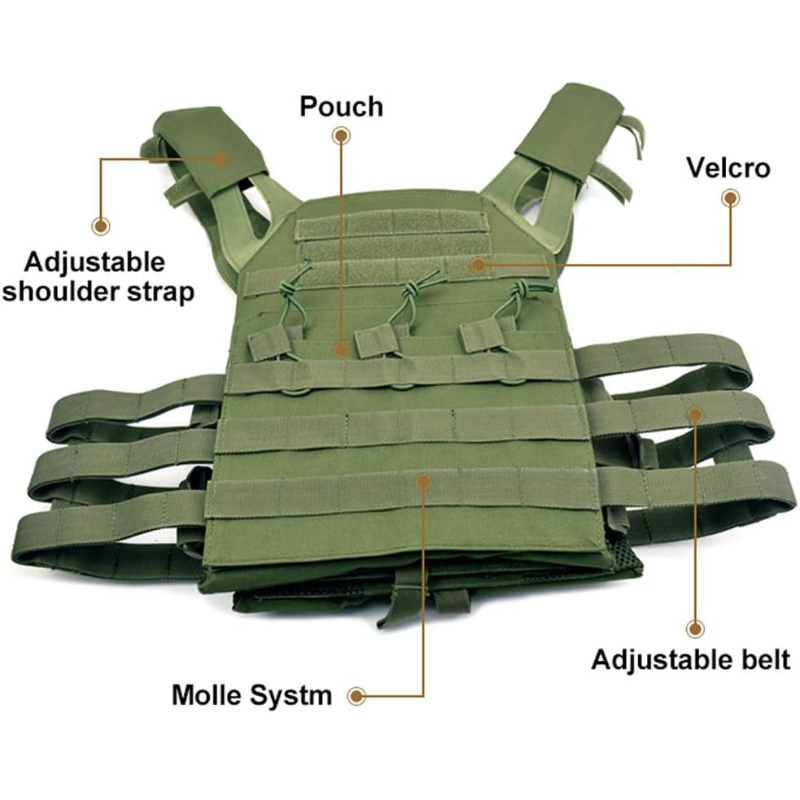 Plate carrier weighted vest