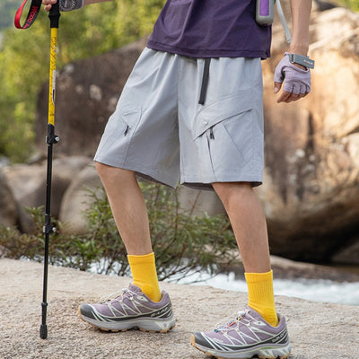Premium trekking hiking cargo shorts