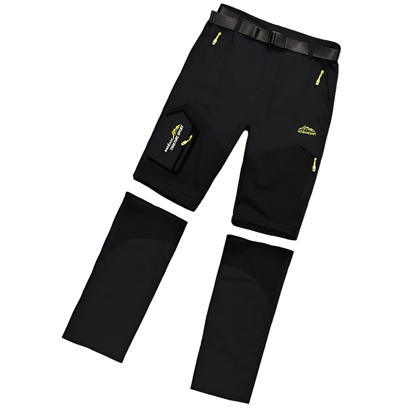 Quick dry detachable hiking pants