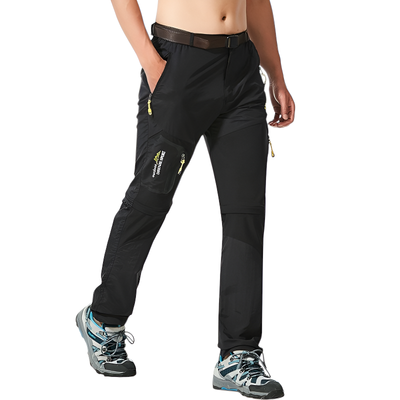 Quick dry detachable hiking pants
