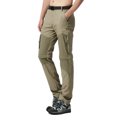 Quick dry detachable hiking pants