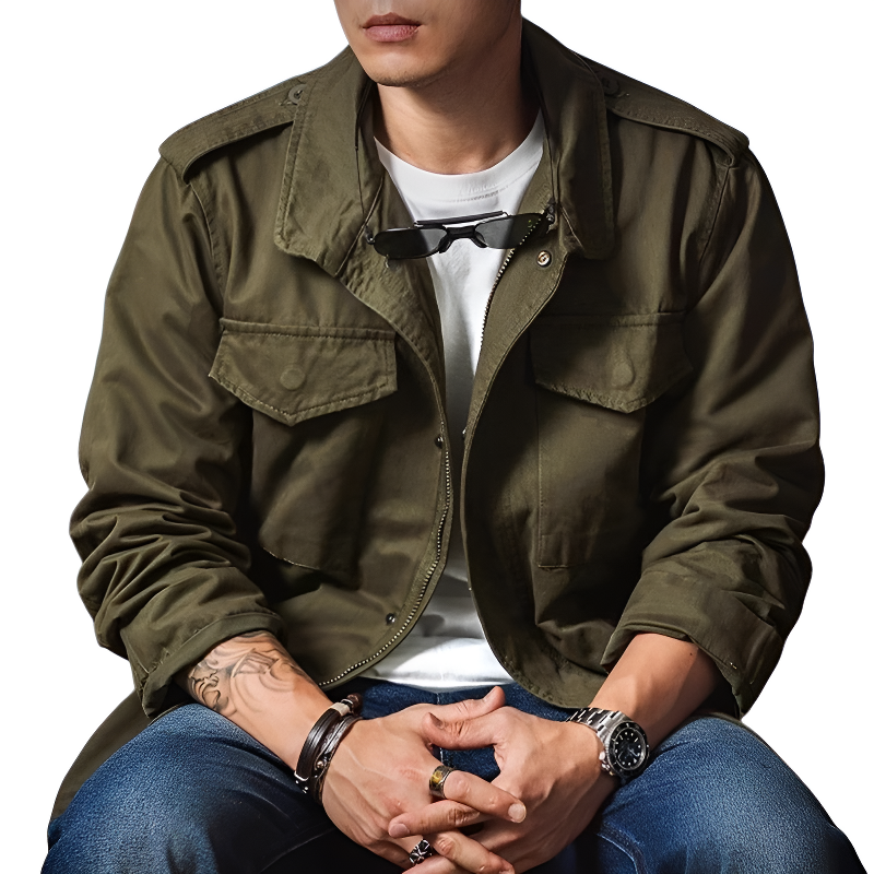 Retro Military Jacket