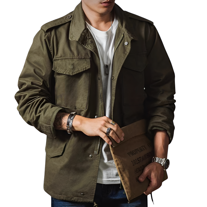 Retro Military Jacket