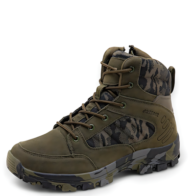 Sage green tactical boots