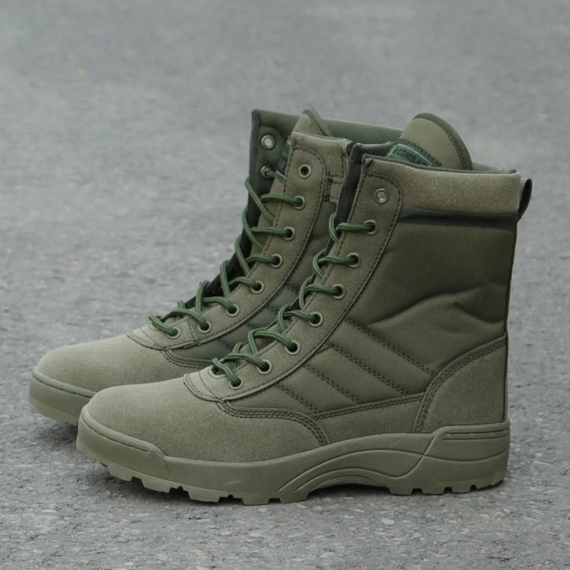 Side Zip Desert Boots