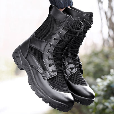 side zip tactical boots