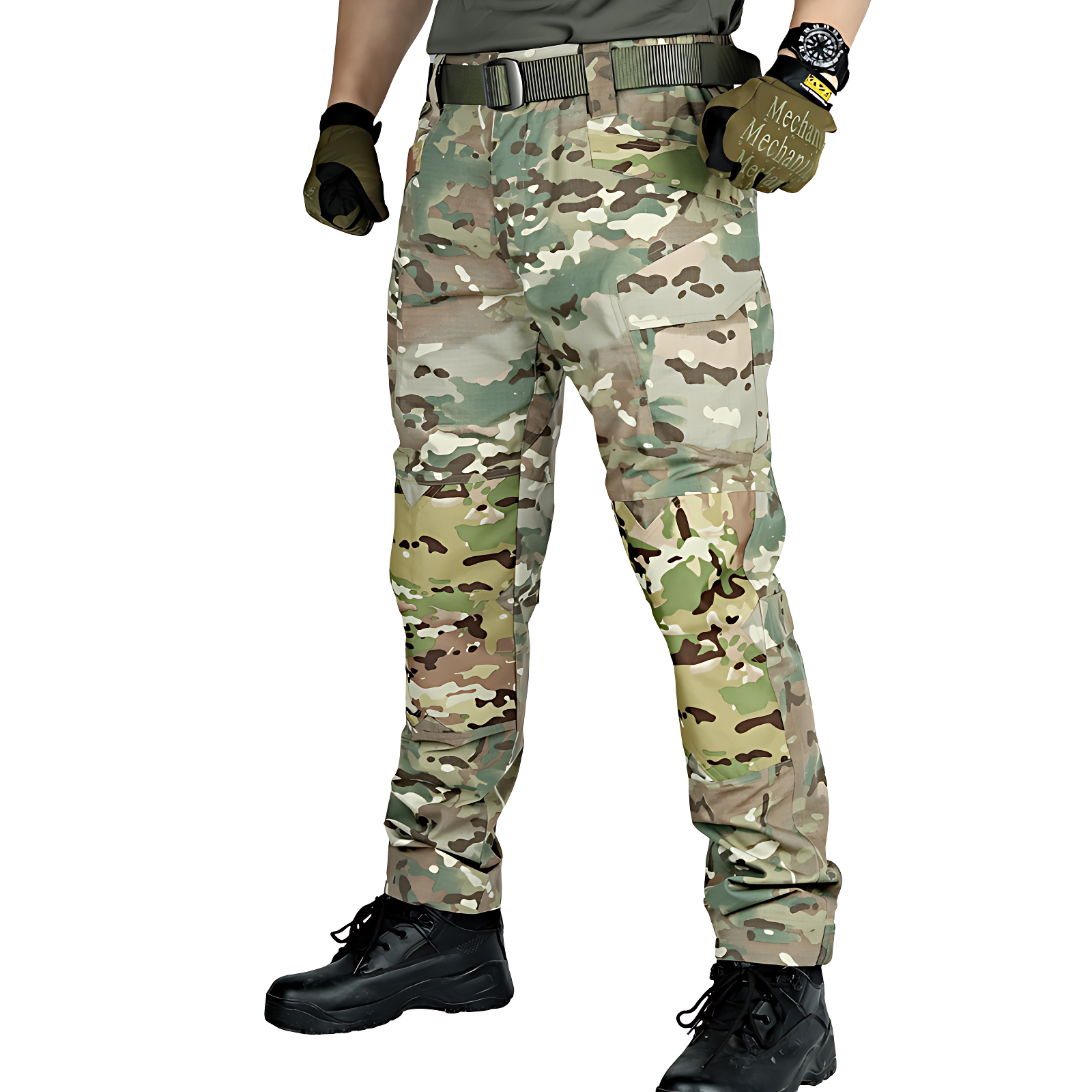 Skinny combat trousers