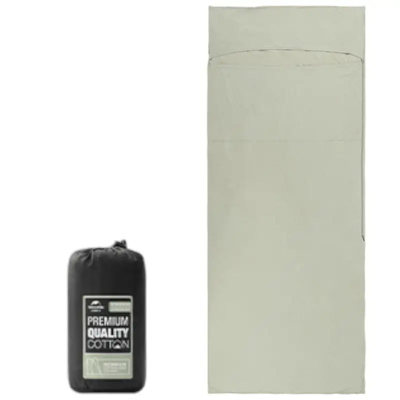 Sleeping bag liner for travel