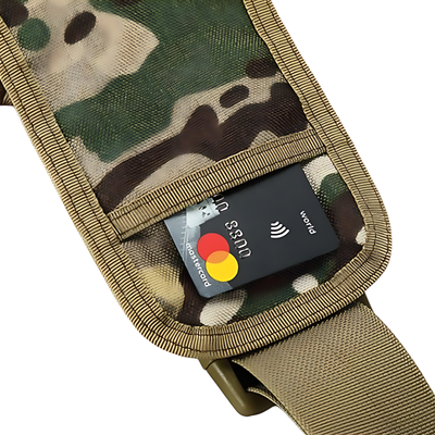 Sling bag with MOLLE system