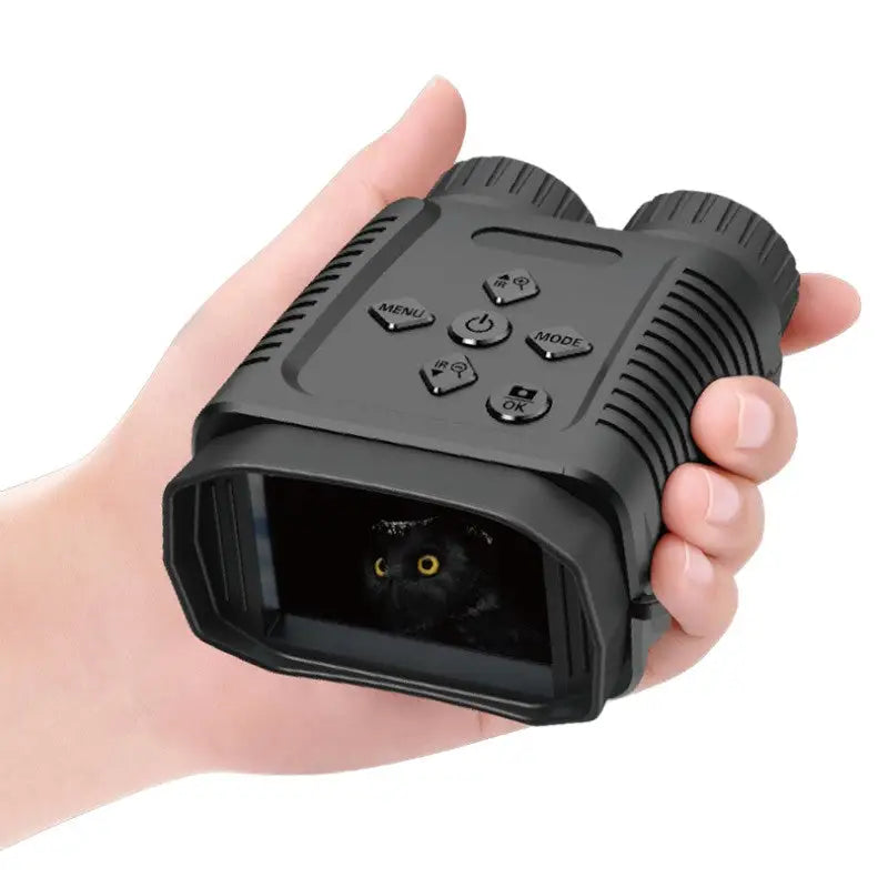 Small night vision binoculars