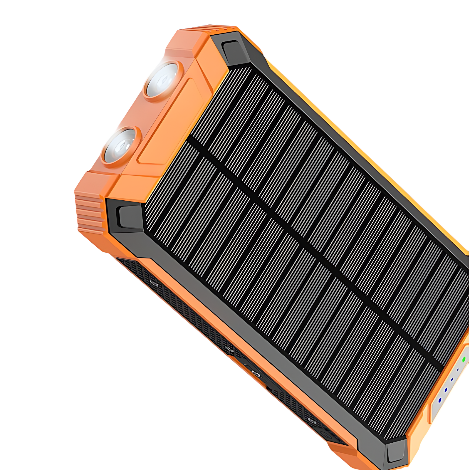 Solar Powered Power Bank with Cable