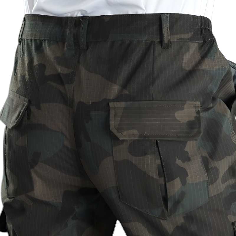 Straight leg army cargo pants