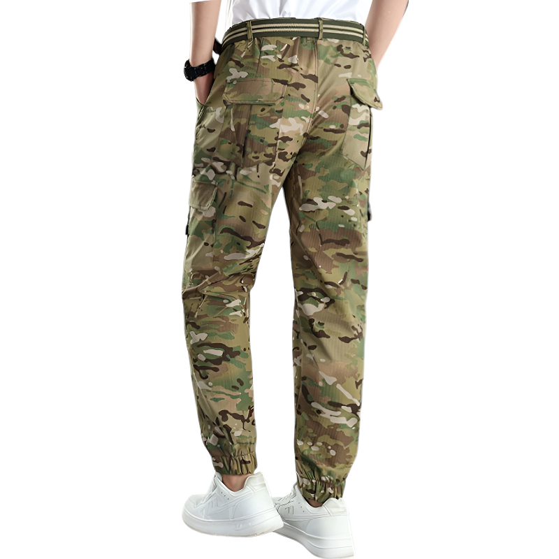 Straight leg army cargo pants