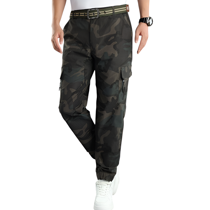 Straight leg army cargo pants