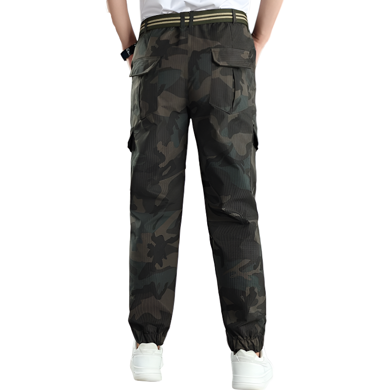 Straight leg army cargo pants