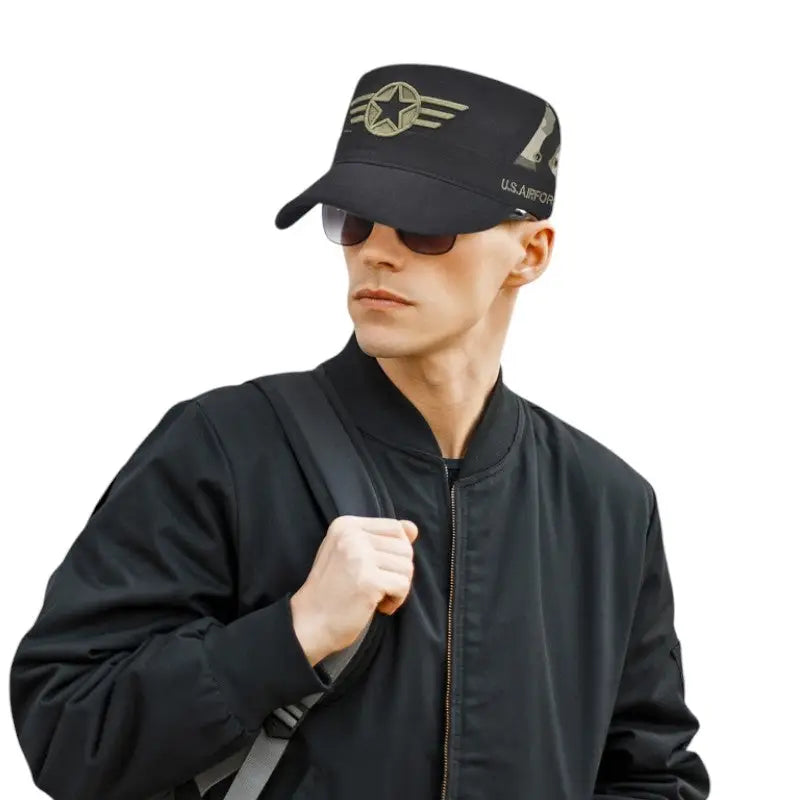 Stylish military cap