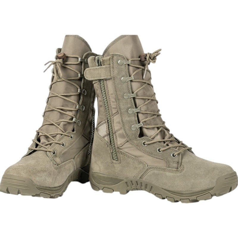 Suede Tactical Boots