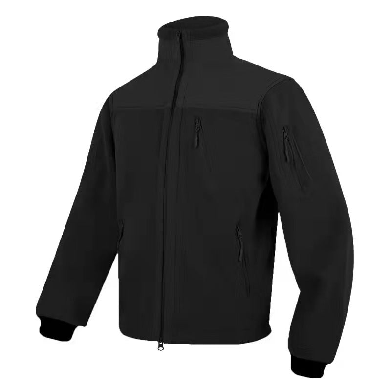 Tactical army fleece jacket