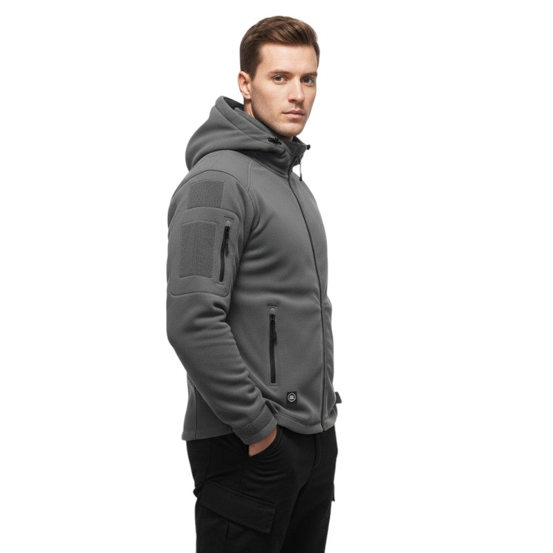 tactical outdoor hoodie zip up