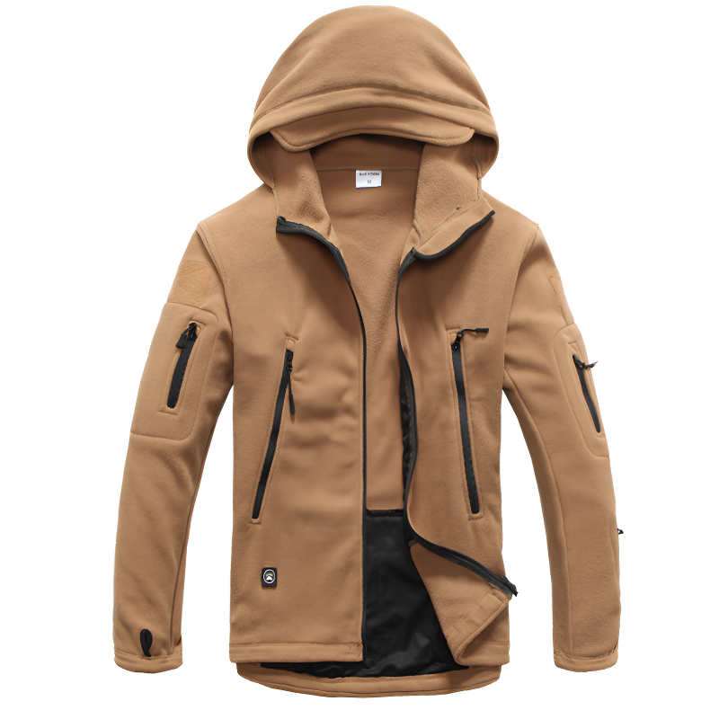 tactical outdoor hoodie zip up