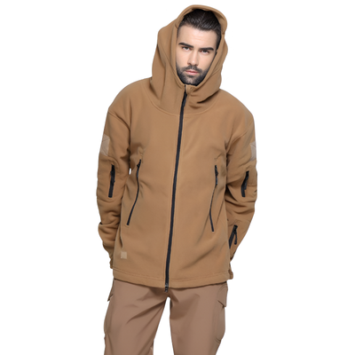 tactical outdoor hoodie zip up