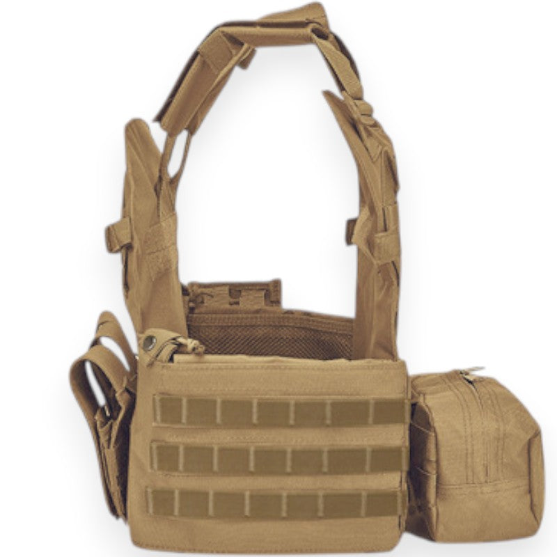 Tactical vest plate carrier