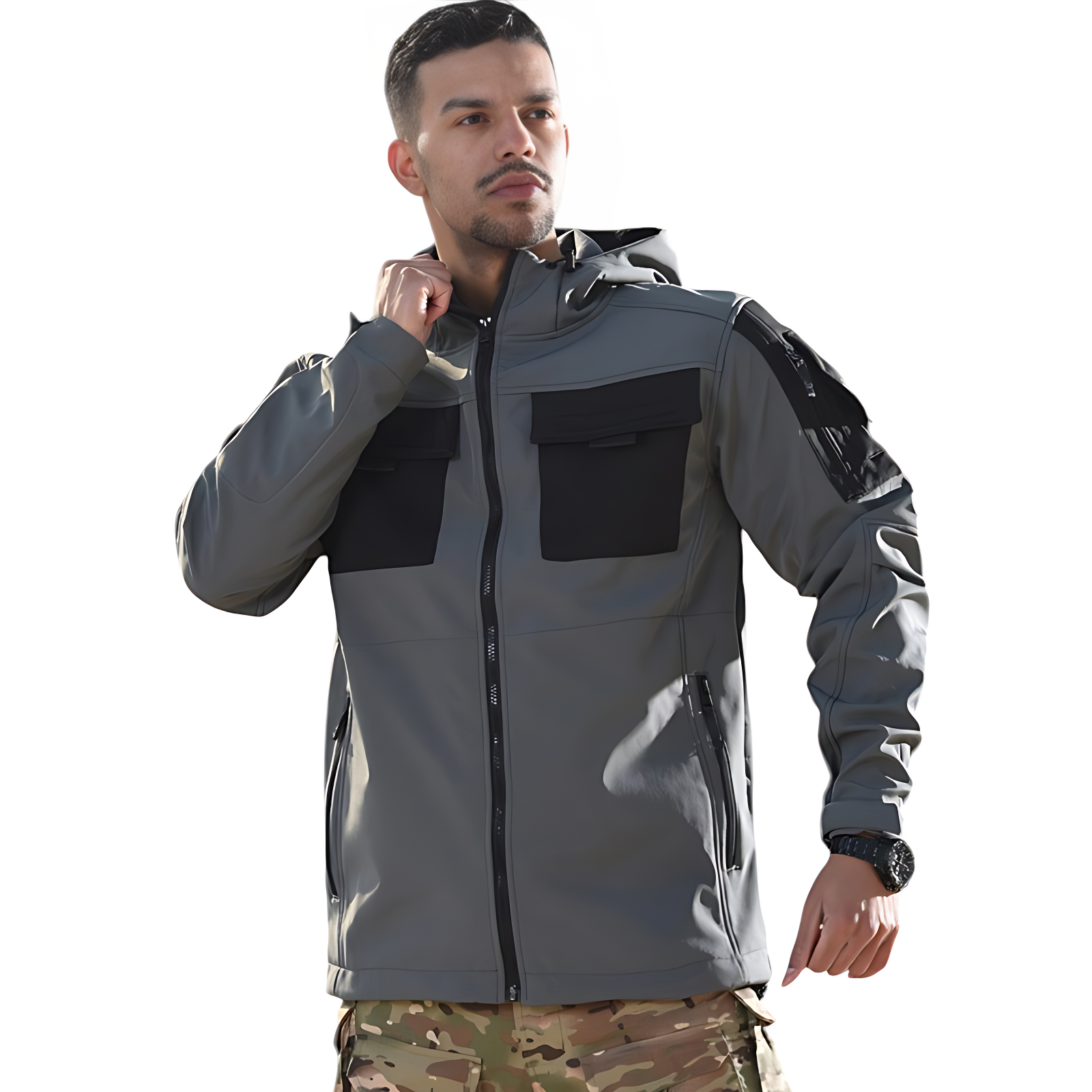 Tactical winter hoodie