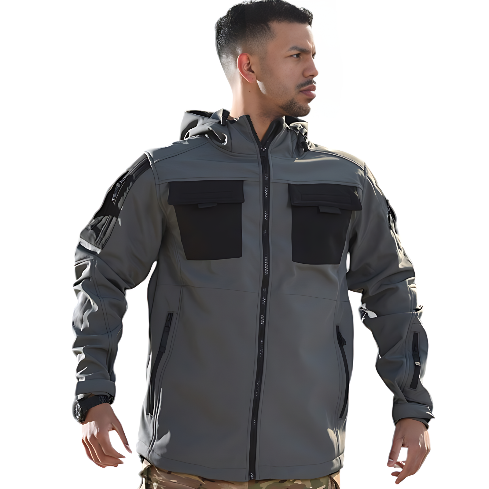 Tactical winter hoodie