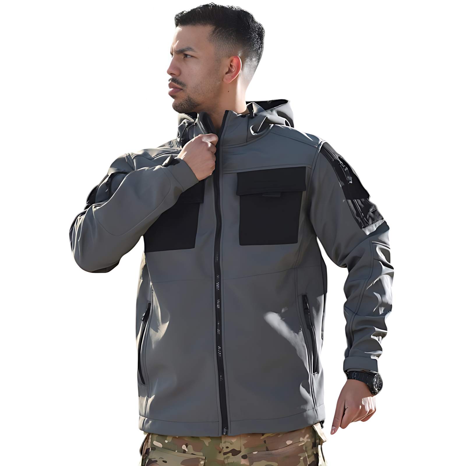 Tactical winter hoodie