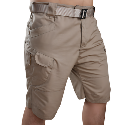 Urban khaki tactical combat shorts