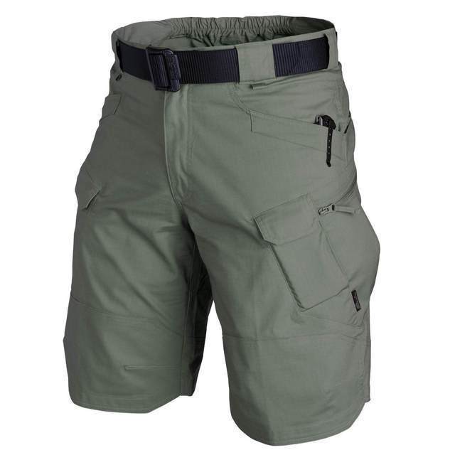 Urban khaki tactical combat shorts