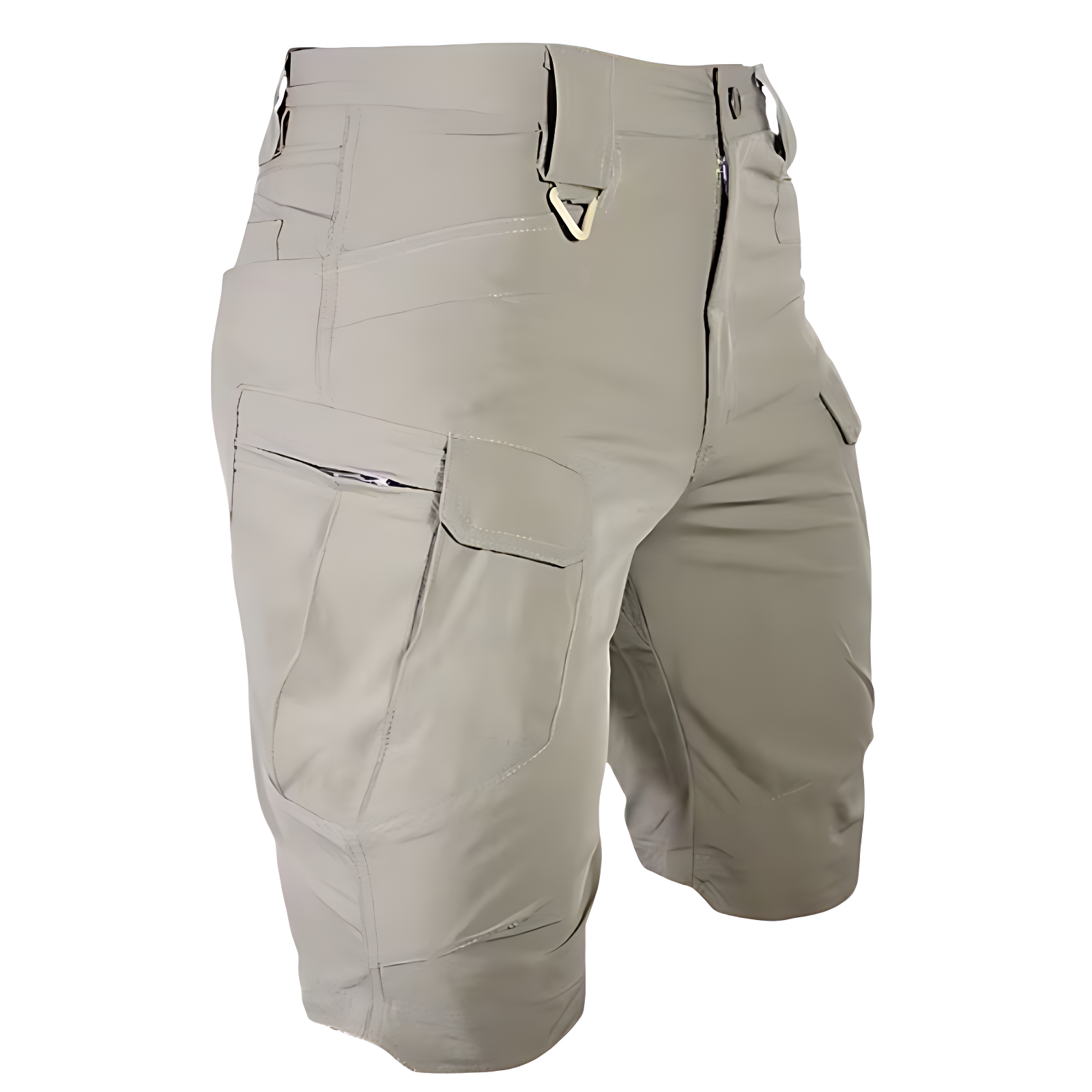 Urban khaki tactical combat shorts