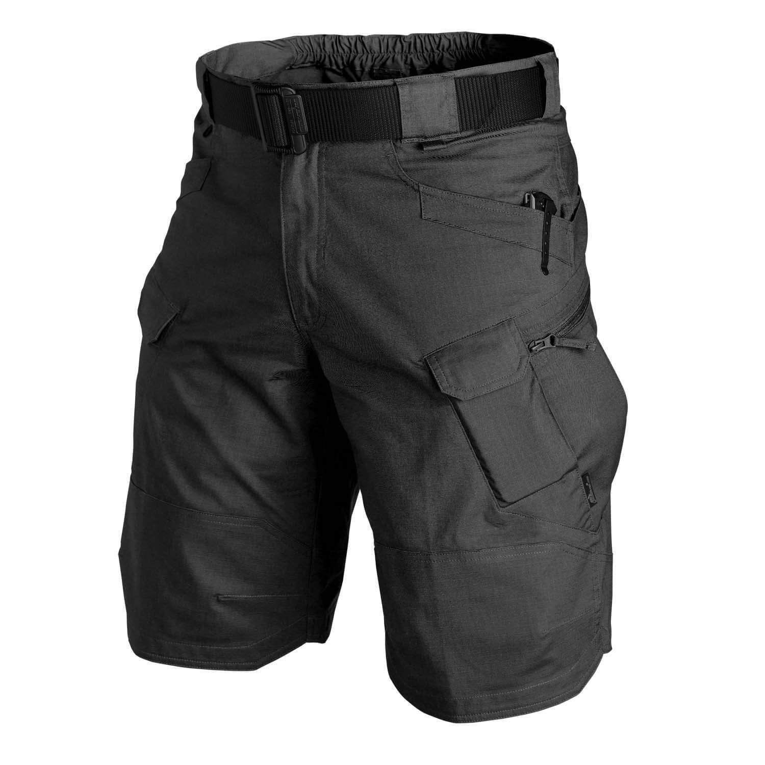 Urban khaki tactical combat shorts