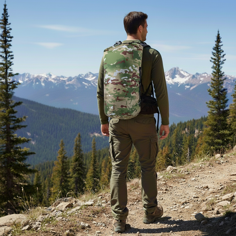 Waterproof camouflage bag