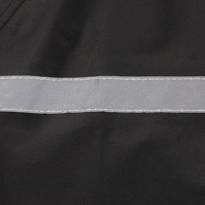 Waterproof poncho black