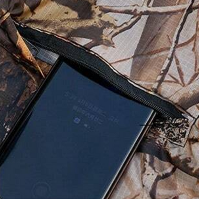 Waterproof poncho for hunting