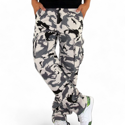 White Army Cargo Pants