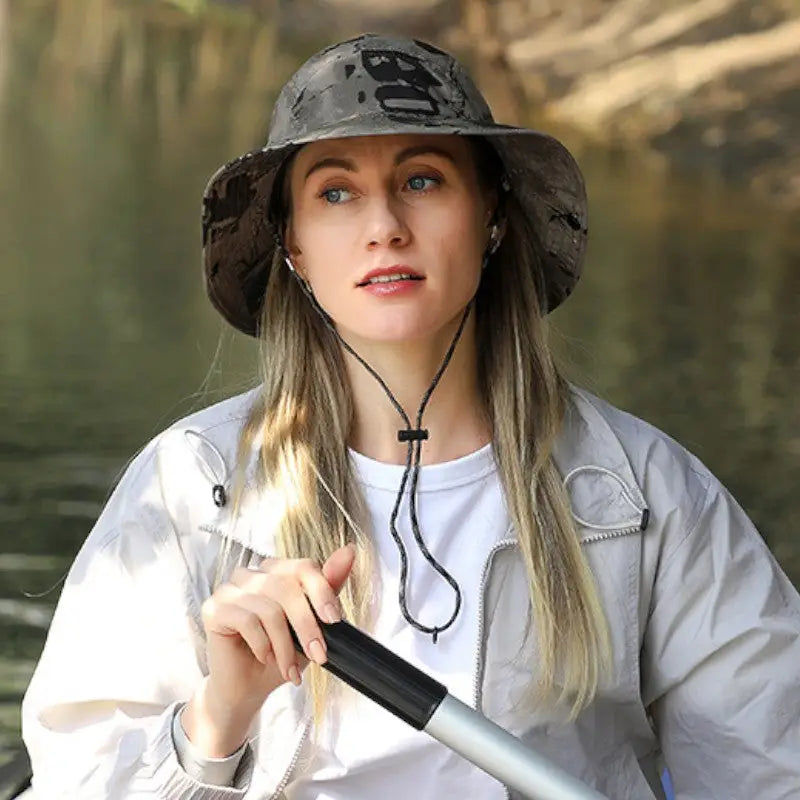 Women military bush hat