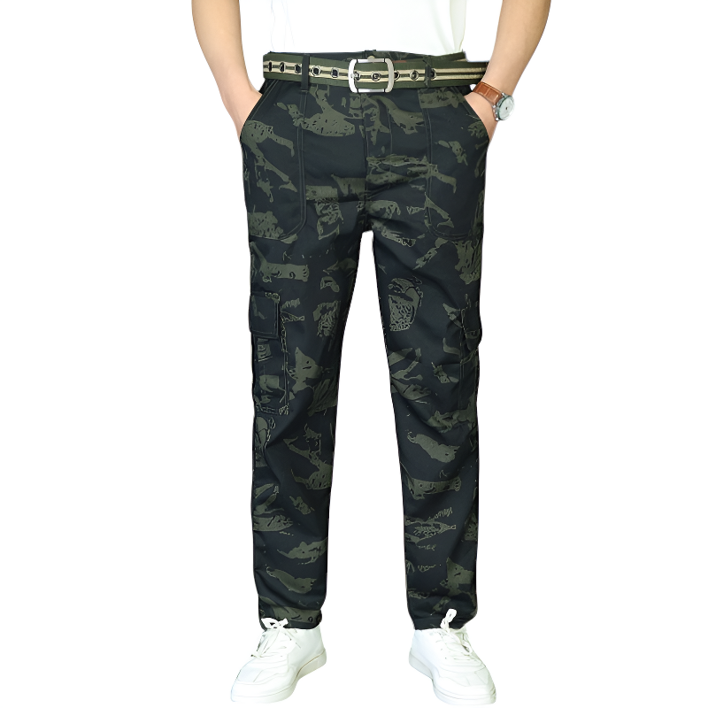 Woodland camo cargo pants