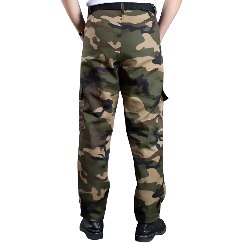 Woodland camo cargo pants