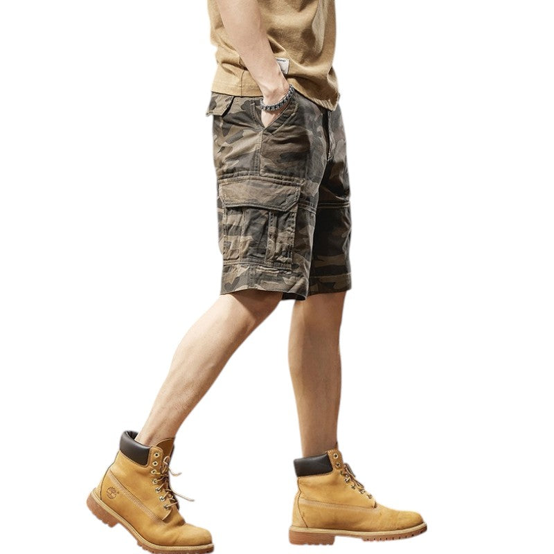 Woodland camo short