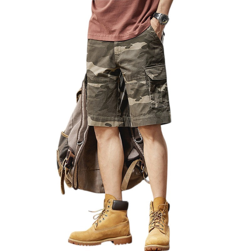 Woodland camo short